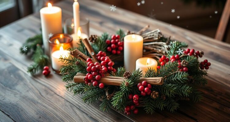 Jak zrobić stroik świąteczny na stół