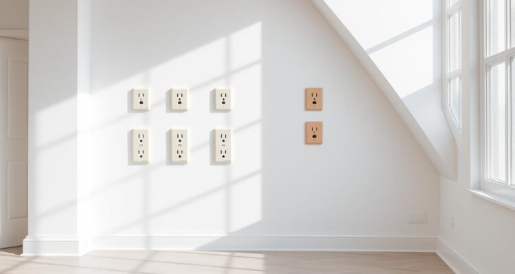 Jaki kolor gniazdek do białych ścian